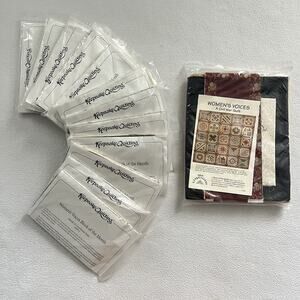 New Keepsake Quilting Women's Voices A Civil War Quilt Block Of The Month Kit